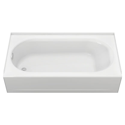 American Standard 2390202ICH.020 - Princeton® Americast® 60" x 30" Integral Apron Bathtub With Left-Hand Outlet & Integral Drain - White | Plumbers Center