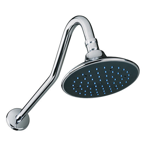 Moen M1220 M-Line 1-Function 7" Rainshower Shower Head with 17" Shower Arm in Chrome | Plumbers Center