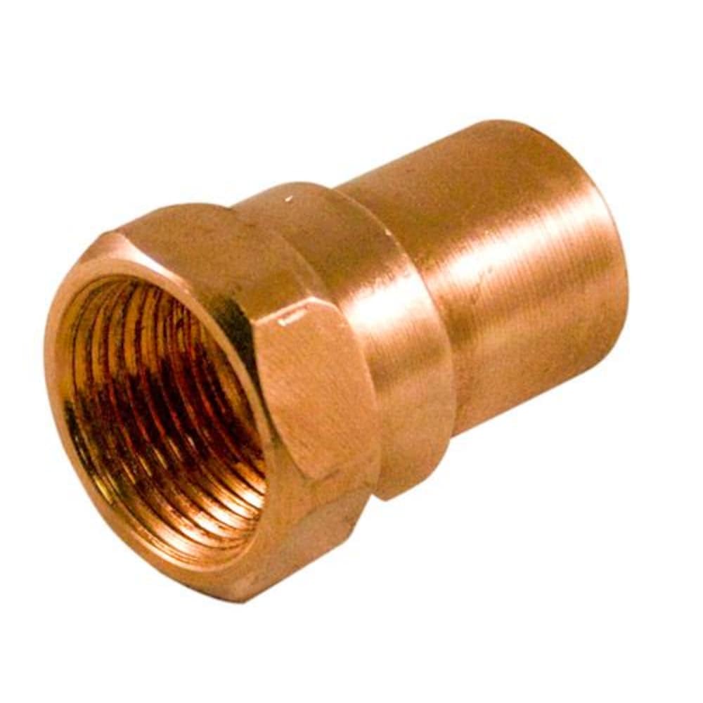 1/2" Sweat x 1/2" Female Copper Pressure Adapter (1/2" COP FIP) | Faucet Center