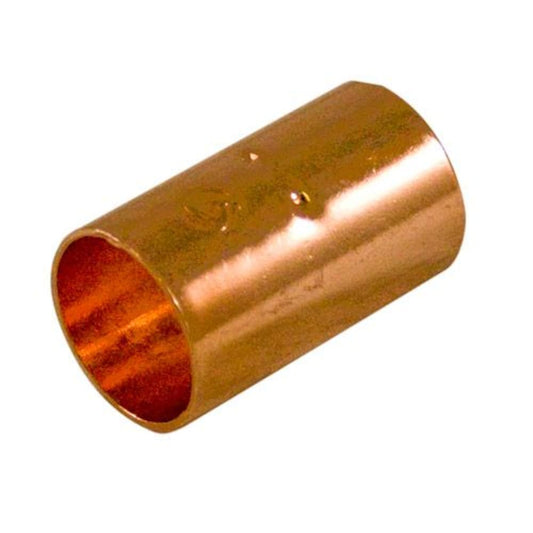 1/4"COPPER COUPLING - 1/4" Copper Wrot Coupling Fitting | Faucet Center