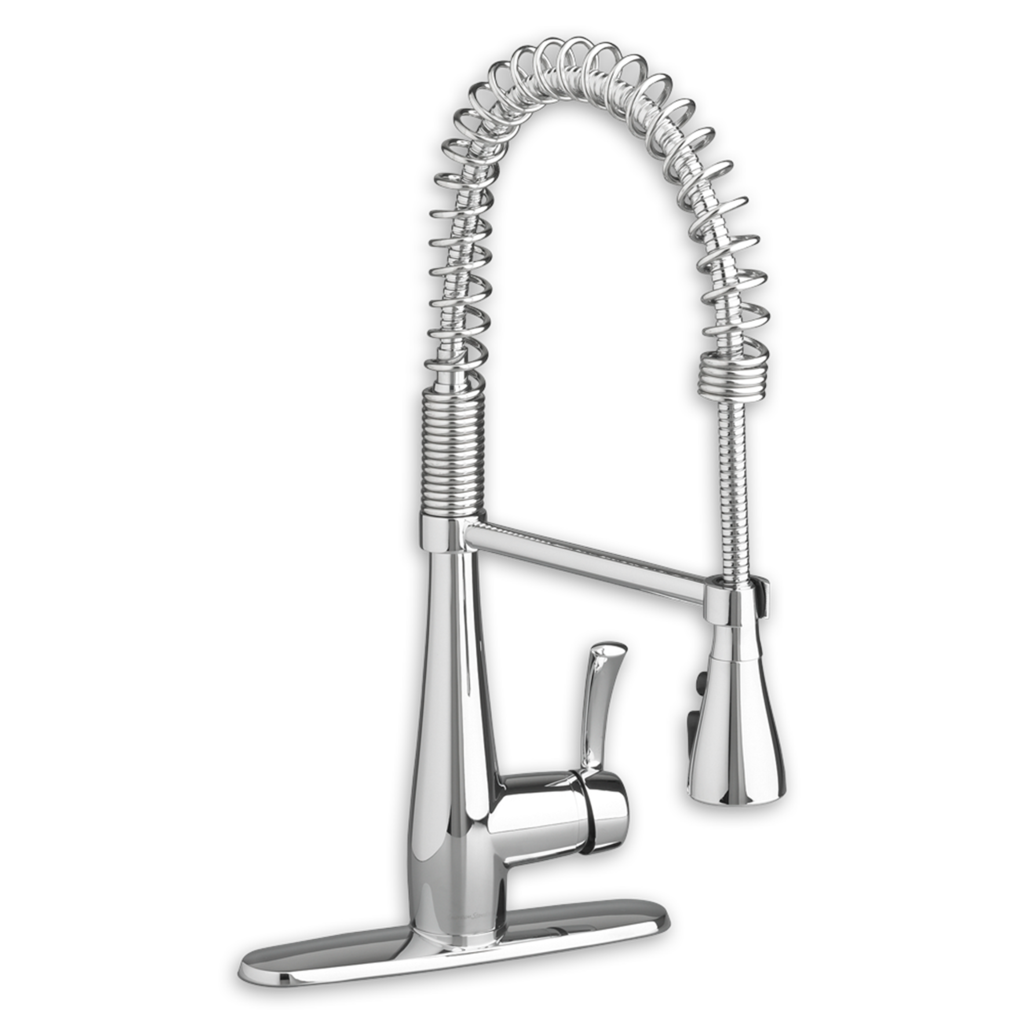 American Standard 4433350.002 Quince 1-Handle Semi-Professional Kitchen Faucet with Pulldown Spray in Chrome | Plumbers Center