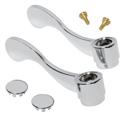 American Standard 012676-0020A Amarilis 4" Wrist Blade Faucet Handles Kit, Polished Chrome | Plumbers Center