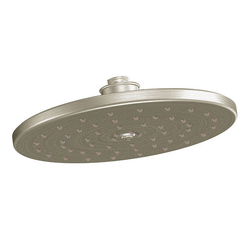 Moen S112BN Waterhill™ One-Function 10" Spray Head Rainshower Showerhead in Brushed Nickel 