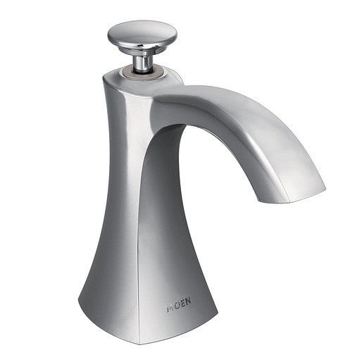 Moen S3948C Transitional 1-Hole Deck Mounted Soap/Lotion Dispenser in Chrome 