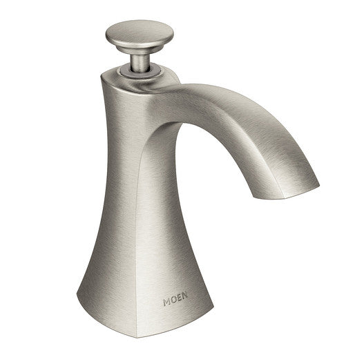 Moen S3948SRS Premium Transitional Soap and Lotion Dispenser - Spot Resist Stainless 