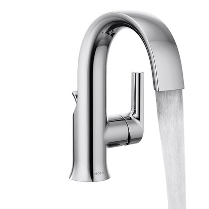 Moen S6910 Doux 1-Handle Bathroom Faucet with 1-Hole Mount - Chrome