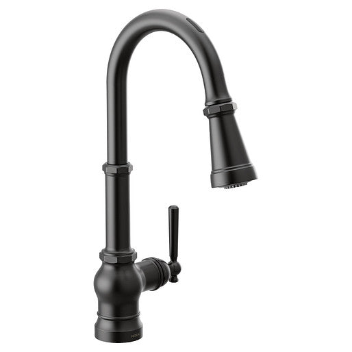 Moen S72003EVBL Paterson U By Moen™ Smart Pulldown Kitchen Faucet 