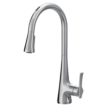 Moen S7235EVC U By Moen Smart Single-Handle Pull-Down Sprayer Kitchen Faucet with Voice Control and Power Clean in Chrome