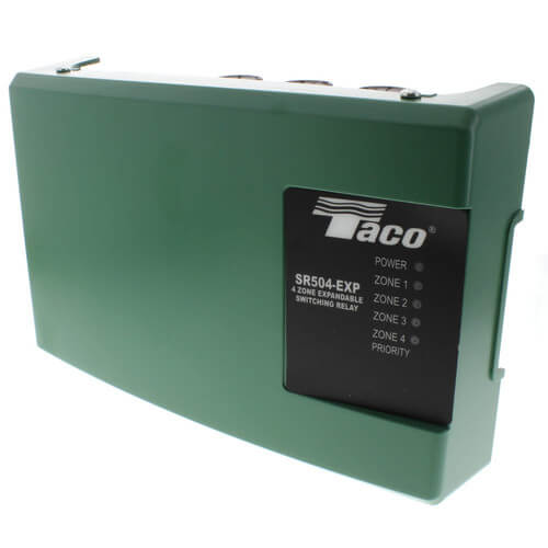 Taco SR504-EXP-4  4 Zone Expandable Switching Relay with Priority 