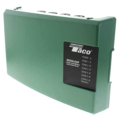 Taco SR506-EXP-4 6 Zone Expandable Switching Relay w/ Priority 