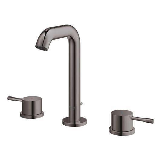 Grohe 20297A0A Essence 8" Widespread 2-Handle Bathroom Faucet, 1.2 GPM, Hard Graphite | Plumbers Center