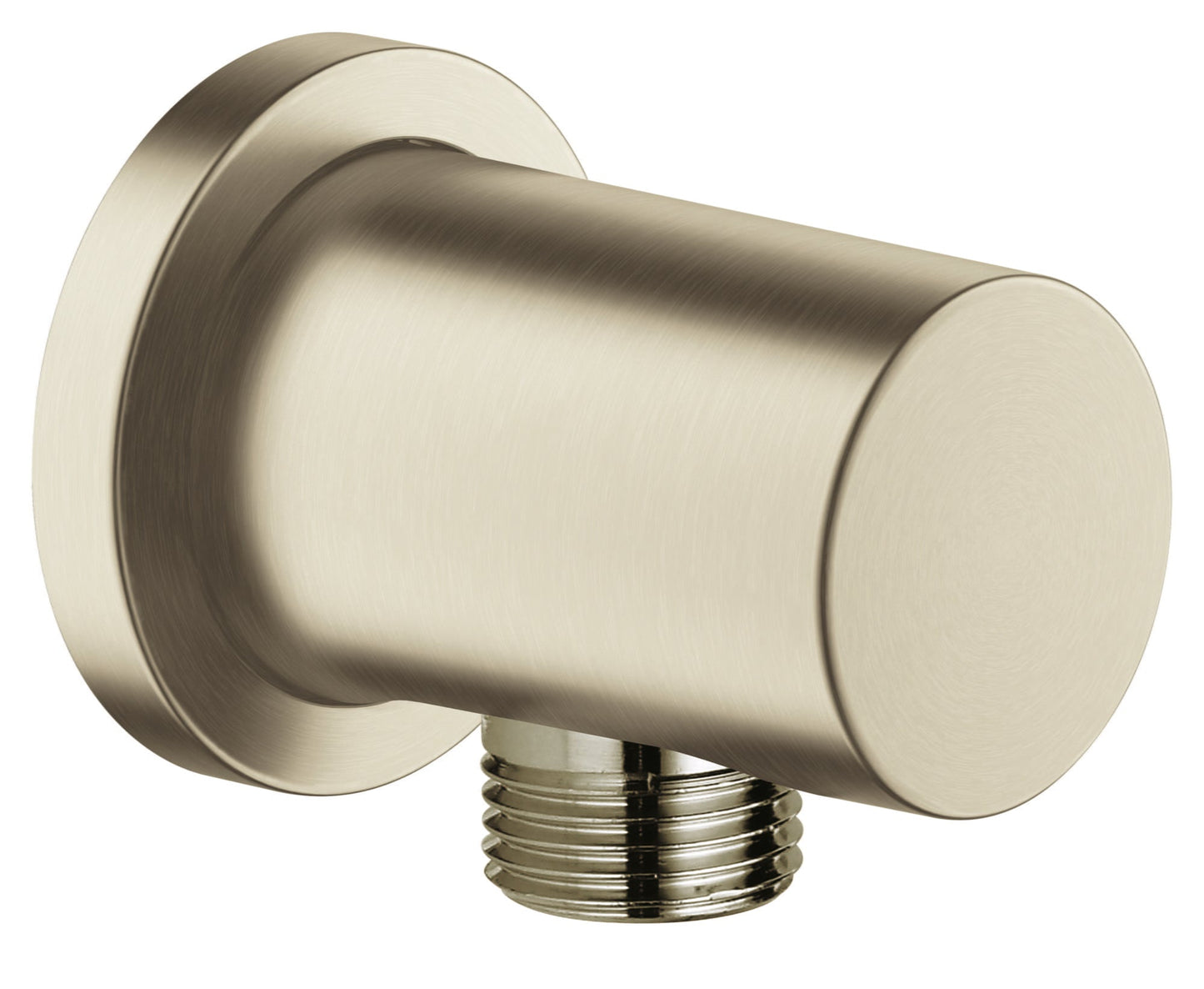 GROHE 26635EN0 - RAINSHOWER™  Wall Union with 1/2" NPT Threads, Brushed Nickel Infinity Finish | Plumbers Center